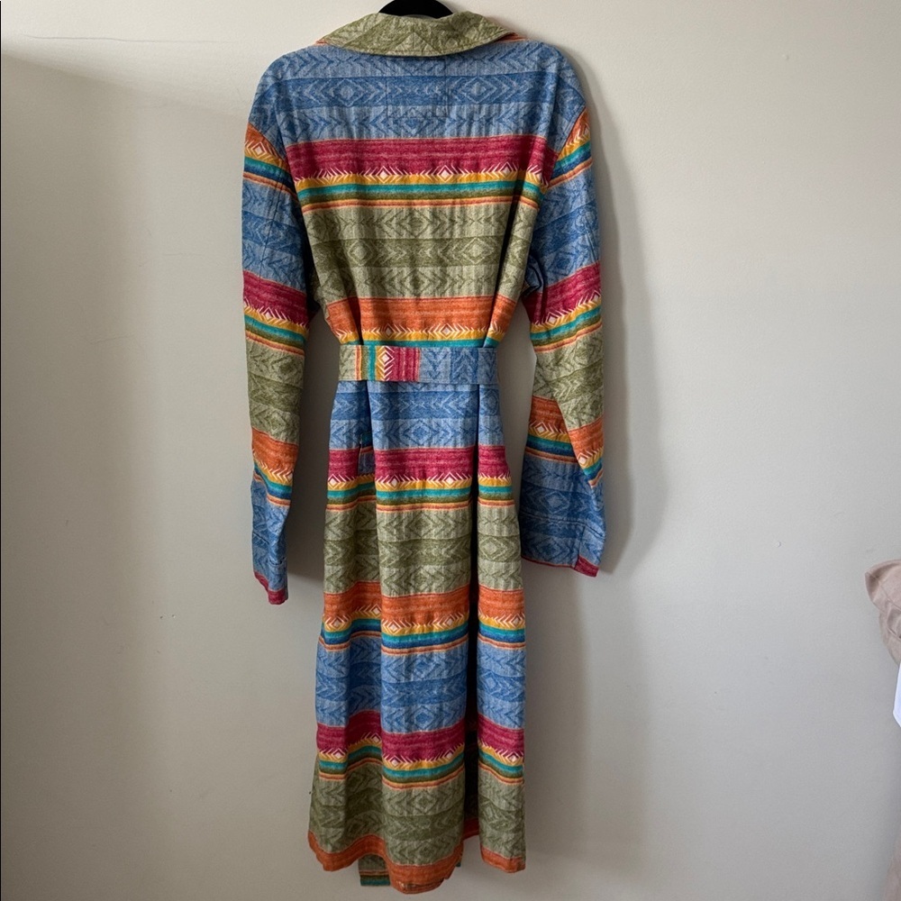 NEW The Territory Ahead Sante Fe Blanket Cardigan Duster Size L - Picture 5 of 10